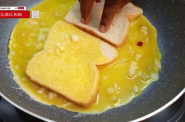 Korean Style French Toast Omelette | Breakfast Egg Recipes