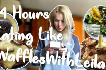 EATING LIKE WAFFLESWITHLEILA FOR A DAY *Vegan Recipes* // Protein French Toast & Mug Cake