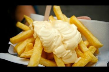French fries with mayonnaise recipe|Home- made recipe