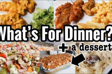 What's For Dinner? | Easy & Budget Friendly Family Meal Ideas |  Dinner & Dessert