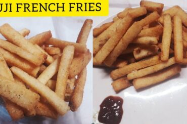 SUJI FRENCH FRIES RECIPE |CRUNCHY SEMOLINA FRIES | CRISPY SUJI EVENING SNACKS IN 10 MINS| yummiest