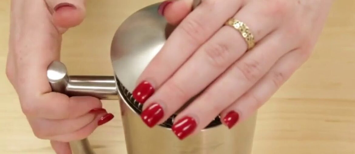 Frieling USA Double-Walled Stainless-Steel French Press Coffee Maker in Frustrat Frieling USA Double-Walled Stainless-Steel French Press Coffee Maker in Frustrat