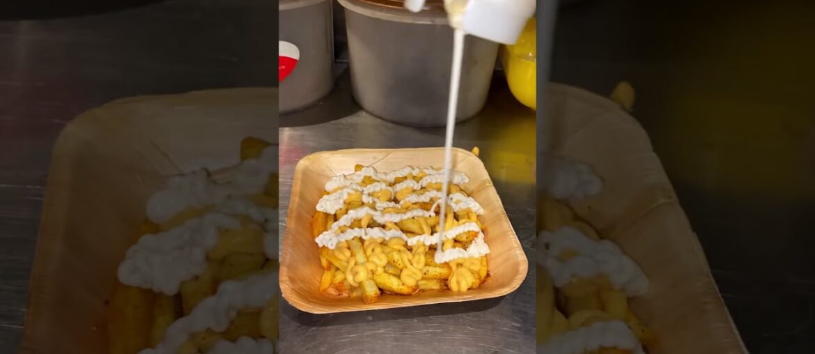 Cheese fries | French fries | French Fries Recipe | Three types of cheese | Surat food