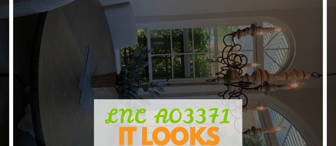 LNC A03371 French Country Chandelier Farmhouse Dining Room Lighting, Handmade Wood Fixture with...