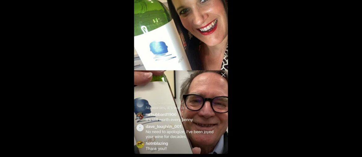 Instagram Live with Opus Wine Winemaker Michael Silacci (Part 2 of series)