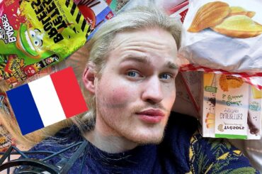 ASMR Eating Candy From France (Mouth Sounds, Eating, Ear to Ear)