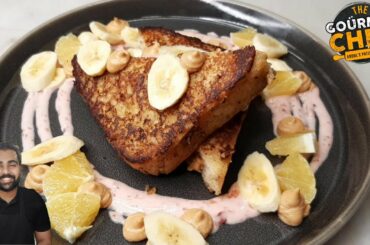 Best FRENCH TOASTS recipe | Centre filled Cinnamon French Toast by The Gourmet Chef