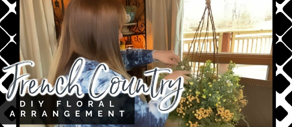 French Country DIY Floral Arrangement // Decorate With Me French Country DIY Floral Arrangement // Decorate With Me