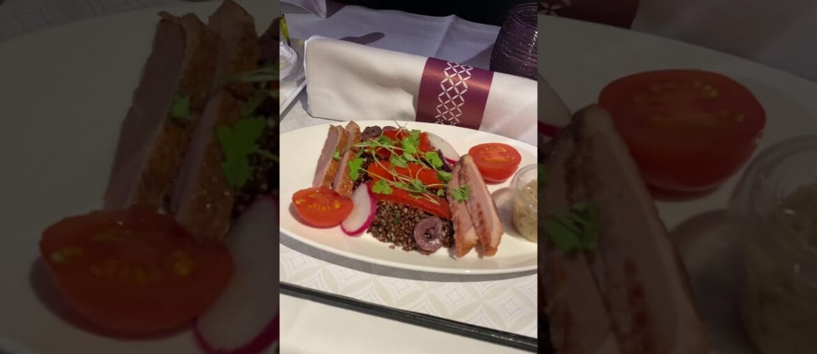 Palatable French Cuisine Onboard With Bordeaux Wine!