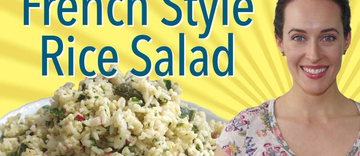 French Style Rice Salad: Mark Bittman Recipe Demo, Vegan, Vegetarian Salad Recipe