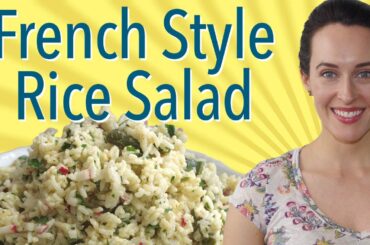 French Style Rice Salad: Mark Bittman Recipe Demo, Vegan, Vegetarian Salad Recipe