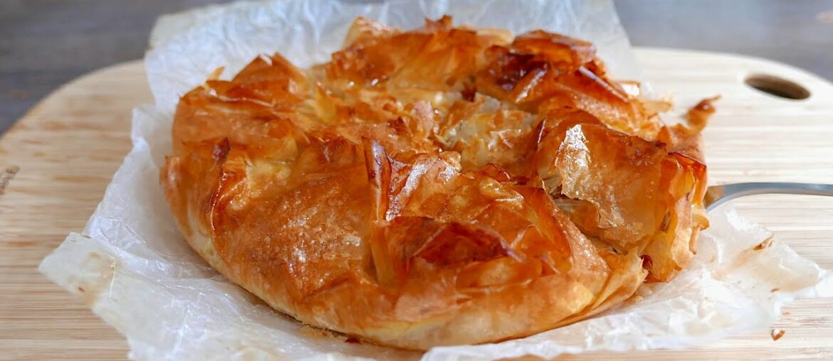 Crispy Apple Pie with Filo Pastry | French Recipe | wa's Kitchen Crispy Apple Pie with Filo Pastry | French Recipe | wa's Kitchen