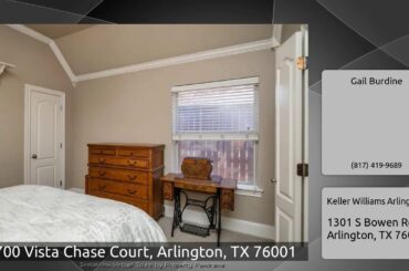 3700 Vista Chase Court, Arlington, TX 76001