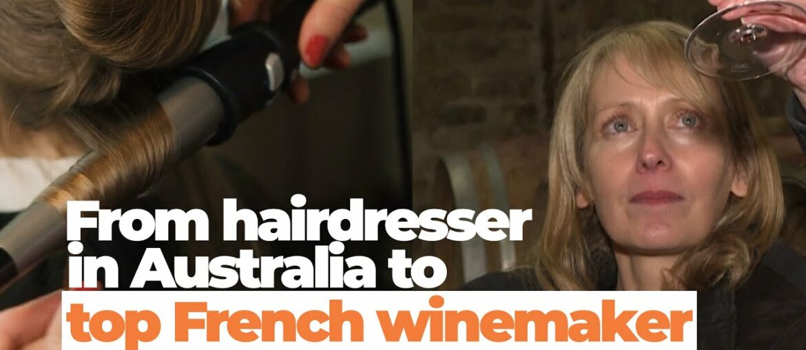 Former Melbourne hairdresser becomes France's top female winemaker