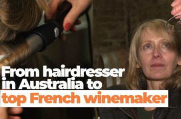 Former Melbourne hairdresser becomes France's top female winemaker