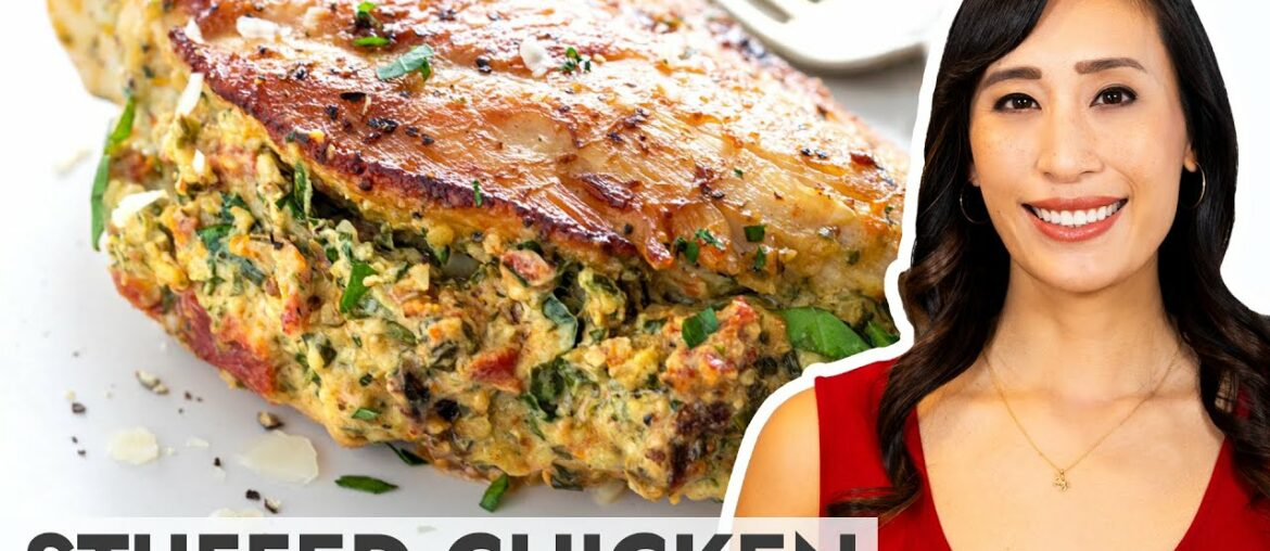 Stuffed Chicken Breast with Creamy Sun-dried Tomato Filling Stuffed Chicken Breast with Creamy Sun-dried Tomato Filling