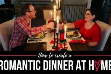 How to create a romantic Valentine's Day at home