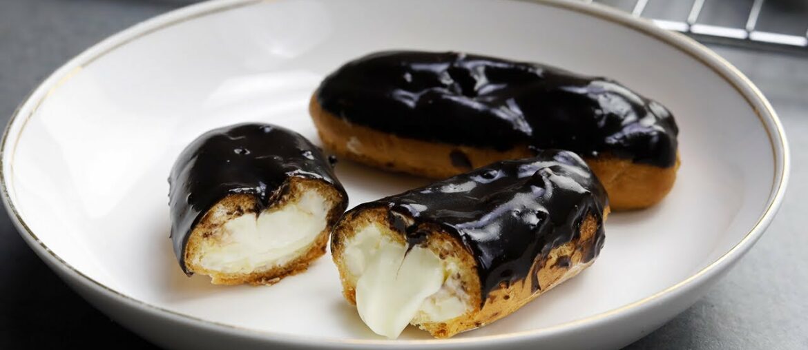Chocolate Eclairs | French Choux Pastry Recipe | How to make Choux pastry | French Dessert | Chocolate Eclairs | French Choux Pastry Recipe | How to make Choux pastry | French Dessert |