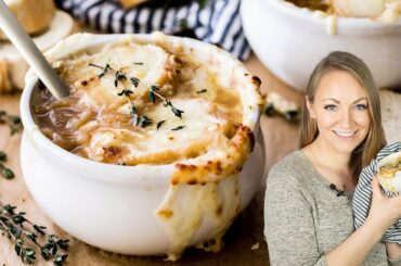 Simple, Classic, French Onion Soup