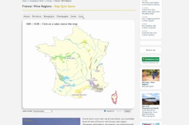 France: Wine Regions (Labels)