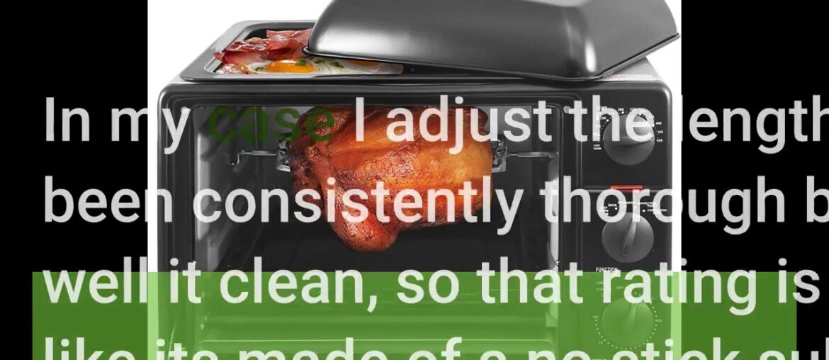 Consumer Review: Elite Gourmet ERO-2008SZ Countertop Convection Toaster Oven with Top Grill & G...