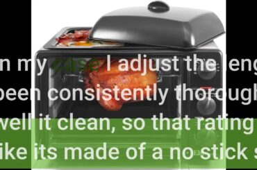 Consumer Review: Elite Gourmet ERO-2008SZ Countertop Convection Toaster Oven with Top Grill & G...