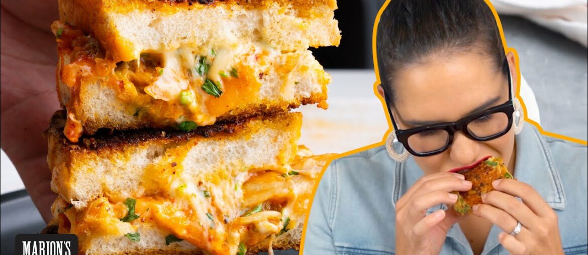 My new FAVOURITE cheese toastie | KIMCHI MELT | Marion's Kitchen My new FAVOURITE cheese toastie | KIMCHI MELT | Marion's Kitchen
