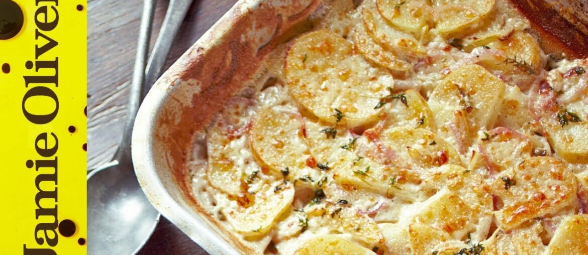 Jamie's Quick Potato Dauphinoise Jamie's Quick Potato Dauphinoise