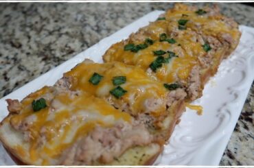 CHEESY TUNA MELT ON FRENCH BREAD | QUICK & EASY 30 MINUTE RECIPE