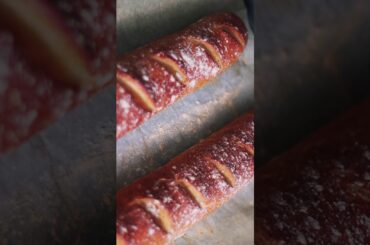 Easy Crusty French baguette recipe | Cozy Meals #Shorts