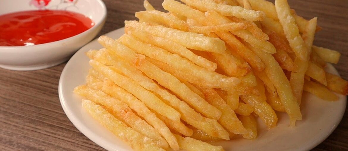 Crispy French Fries Recipe | Super Easy Recipes | No Oven | 1 Minute, 3 Ingredient Crispy French Fries Recipe | Super Easy Recipes | No Oven | 1 Minute, 3 Ingredient