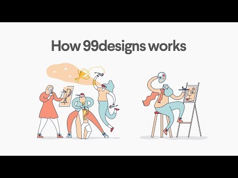 How 99designs by Vistaprint works How 99designs by Vistaprint works