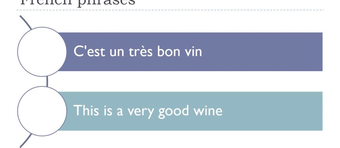 Say it in French I This is a very good wine avi Say it in French I This is a very good wine avi