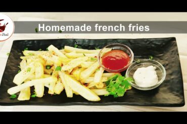 FRENCH FRIES - Home Made I Perfect Crispy I Easiest French Fries Recipe Restaurant Style |
