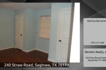 240 Straw Road, Saginaw, TX 76179
