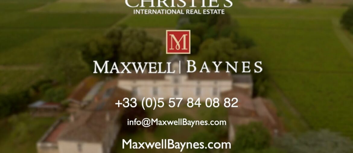 Chateau for sale near Bordeaux, France – needs renovation. Maxwell-Baynes MM1005 Chateau for sale near Bordeaux, France - needs renovation. Maxwell-Baynes MM1005