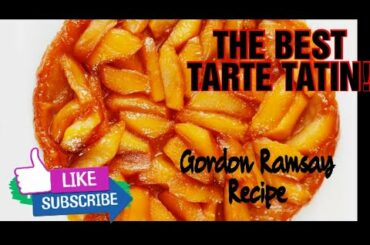 French Apple Tart recipe /  Upside - Down Tart Tatin /