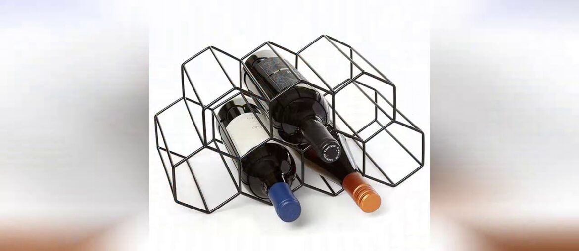 Limited Stock Metal Gold Black Wine Bottle Holders Rack Metal 6 Bottle Mount Kitchen Wine Bottle Ho Limited Stock Metal Gold Black Wine Bottle Holders Rack Metal 6 Bottle Mount Kitchen Wine Bottle Ho