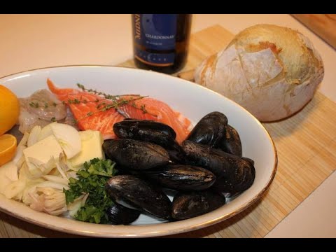 Mussels and Salmon, French Style! Mussels and Salmon, French Style!