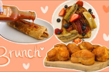 3 SUPER SIMPLE + EASY BRUNCH RECIPES (including French toast, Quesadillas + Scones)