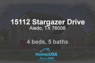 Residential for sale - 15112 Stargazer Drive, Aledo, TX 76008