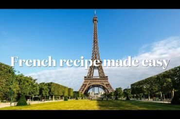 a Recette - French recipe in Telugu