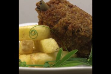 easy chicken cutlet recipe | chicken recipe for weight loss | French fry recipe hindi