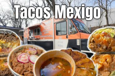Son buys Mother a Food Truck and now it's one of the best Mexican Food in the area! Tacos Mexigo!