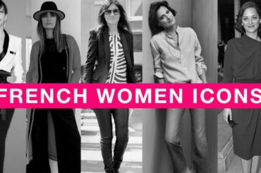 6 ICONIC FRENCH FASHION WOMEN  I  French Styling
