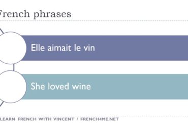 Say it in French  I  She loved wine avi