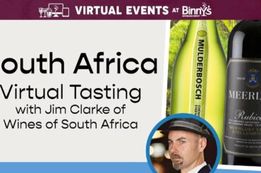 Wines of South Africa Virtual Tasting