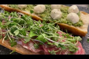 French Sandwich and 5 year old WINE “ DELICIOUSLY YUMMY'