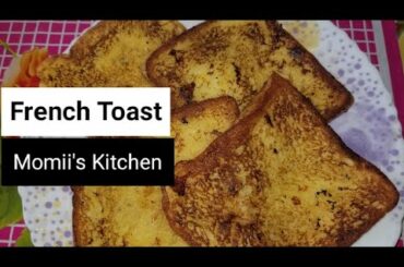 Breakfast Recipe | Meethe Bread | Sweet French toast By Momii's Kitchen | Quick N Easy Recipe |