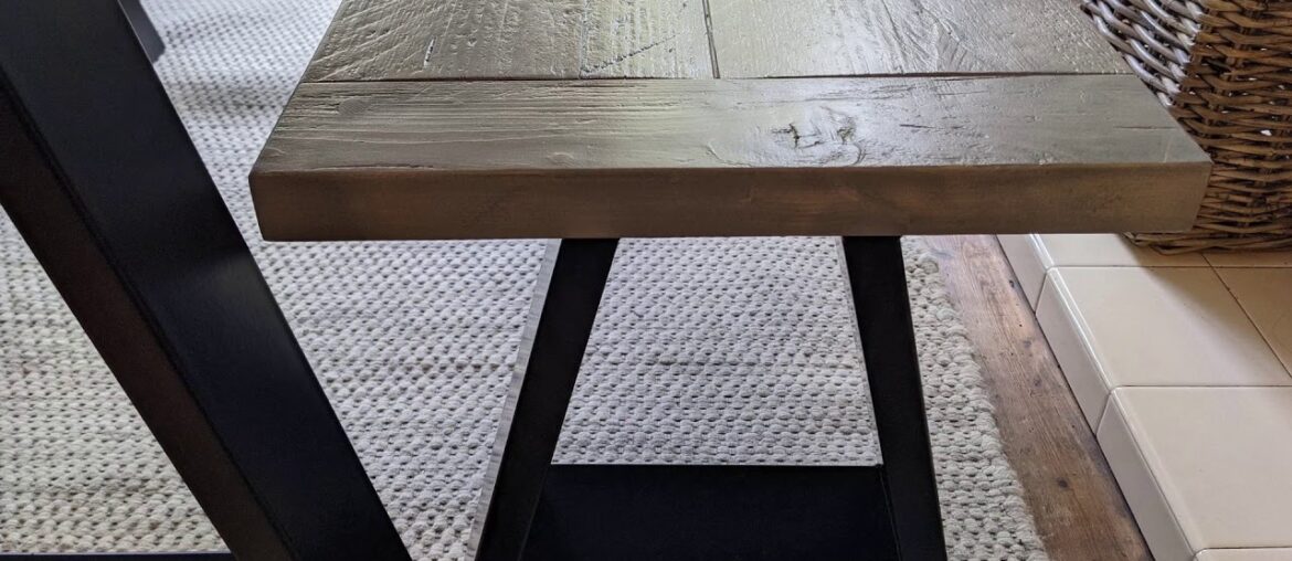 Rustic French Grey Bench